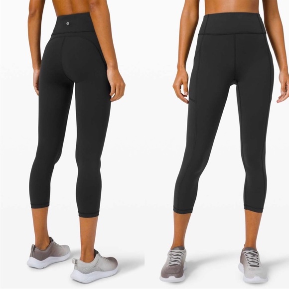 lululemon athletica Pants - Lululemon Invigorate High-Rise Crop 23" Black Leggings